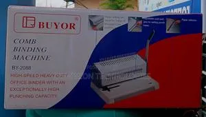 Buyor BY-2088 comb binding machine A3/A4