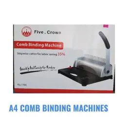 Five Crown A4 comb binding machine