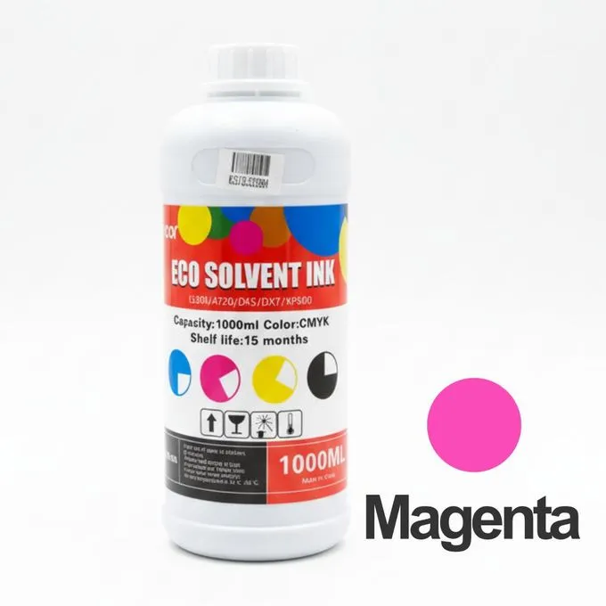 Locor Eco-solvent ink magenta 1 litre